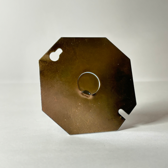 TAPA CIEGA OCTAGONAL 4"